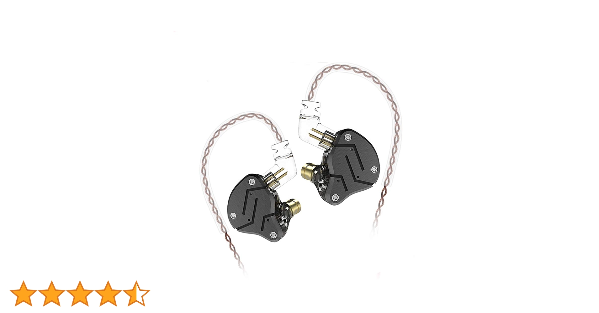 フォロワー様400名記念特価　ハンドメイドノブ　タイプC2　2個1セット Amazon.co.jp: KZ ZSN HiFi ノイズアイソレーション マイクなし